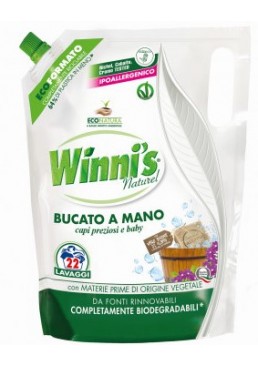 Гель для ручной стирки Winni's Lavatrice Bucato a Mano Ecoformato, 814 мл