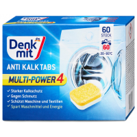 Таблетки проти накипу для пральної машини Denkmit Multi-Power 4, 60 шт