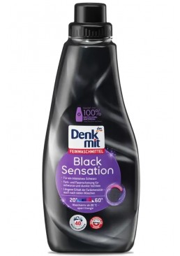 Гель для прання чорних тканин Denkmit Black Sensation, 1л (40 прань)