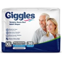 Підгузки для дорослих Giggles, розмір XL (120-160 см), 30 шт