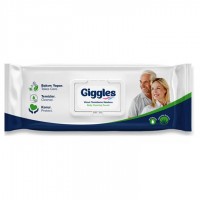 Салфетки влажные для тела Giggles, 21х24см, 50 шт