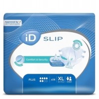 Подгузники для взрослых iD Slip Plus, размер XL (120-170 см), 14 шт