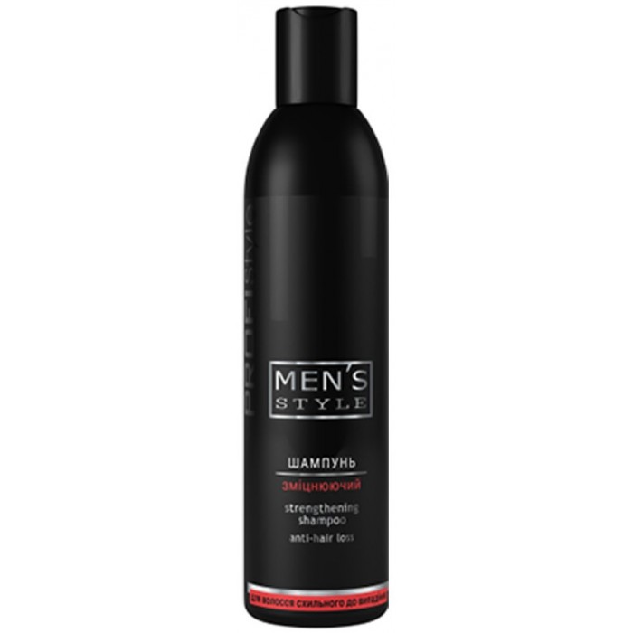 Шампунь укрепляющий для мужчин PROFIStyle Men's Style Strengthening Shampoo, 250 мл - 
