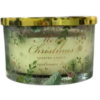 Свеча ароматизированная Pepco Home Merry Christmas (хвойный лес), 1 кг