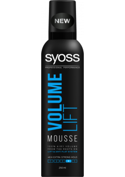 Мус SYOSS Volume Lift (фіксація 4), 250 мл