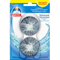 Таблетка чистоты Duck для сливного бачка Морской 2 х 50 г