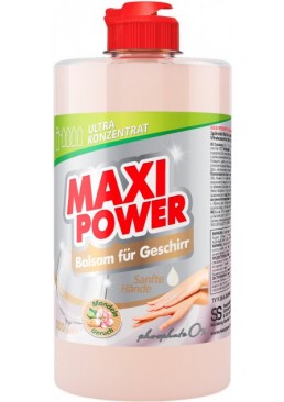 Средство Maxi Power для мытья посуды Миндаль, 500 мл