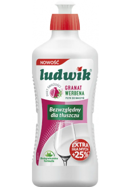 Бальзам для миття посуду Ludwik Гранат та Вербена, 900 мл