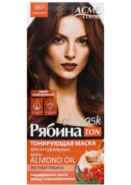 Тонирующая маска для волос Acme Color Рябина 067 Капучино, 30 мл