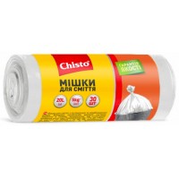 Пакеты для мусора Chisto Прочные 20 л, 30 шт