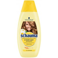 Шампунь Schauma Ежедневный Уход с экстрактом ромашки для всех типов волос, 400 мл