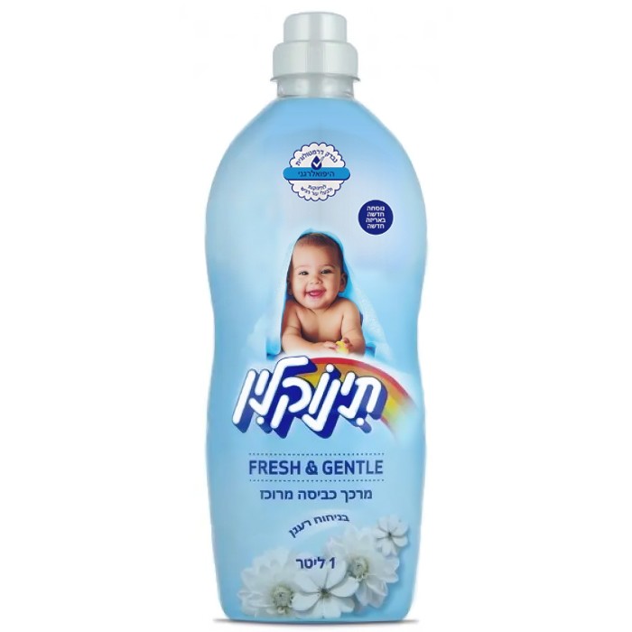 Кондиціонер для дитячої білизни «Fresh & Gentle» Tinokleen, 1л (40 прань) - 
