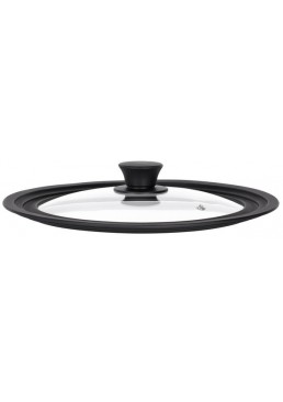 Кришка універсальна Ardesto Black Mars Smart AR2428UL, 24/26/28 см