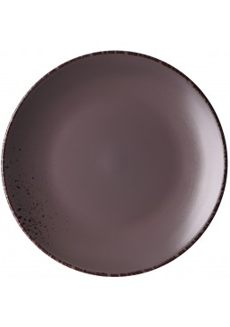 Тарілка обідня Ardesto Lucca Grey brown, 26 см