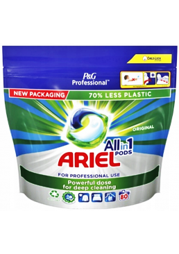 Капсули для прання Ariel Professional original для всіх типів тканин, 80 шт