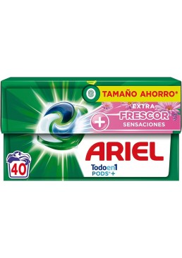 Капсули для прання Ariel Pods 4в1 Frescor Sensaciones для всіх типів тканин, 40 шт