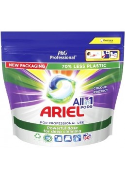 Капсули для прання Ariel Professional original color для кольорової білизни, 80 шт