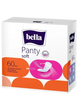 Щоденні гігієнічні прокладки Bella Panty Soft 50 + 10 шт