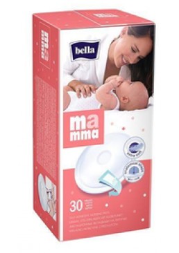 Вкладиші лактаційні Bella Мamma з липкою смужкою, 30 штук