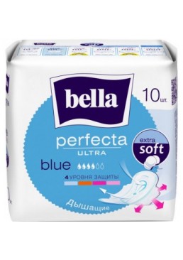 Гігієнічні прокладки Bella Perfecta Ultra Blue 10 шт