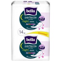 Прокладки гигиенические Bella Perfecta Ultra Night 6 капель, 14 шт