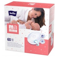 Лактаційні вкладиші Bella Мamma з липкою смужкою, 60 шт
