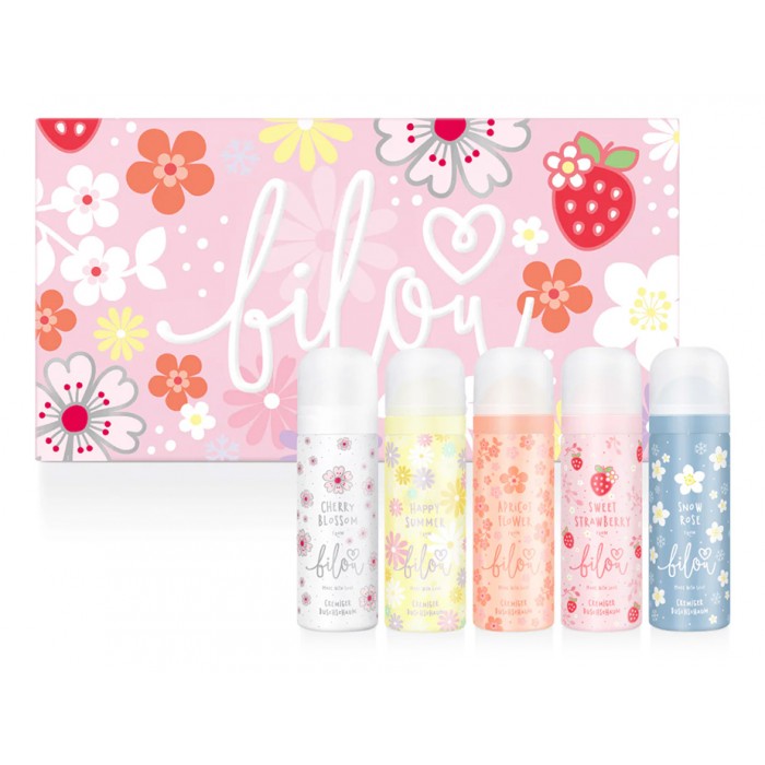 Подарунковий набір із міні-пінок для душу Bilou Limited Collection Set, 5 шт - 