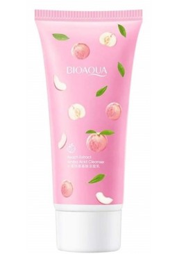Пінка для обличчя BIOAQUA з екстрактом персика, 100 г