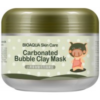 Глиняно-бульбашкова маска для обличчя BIOAQUA Carbonated Bubble Clay Mask, 100 г