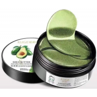 Гідрогелеві патчі Kuge Shea Butter з екстрактом авокадо та олією ши, 60 шт