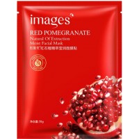 Маска тканевая Images Mask для лица с экстрактом граната, 30 г