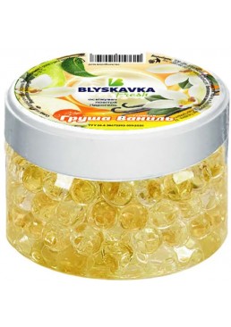 Гидрогелевый освежитель воздуха ТМ Blyskavka fresh Груша-Ваниль, 1 шт