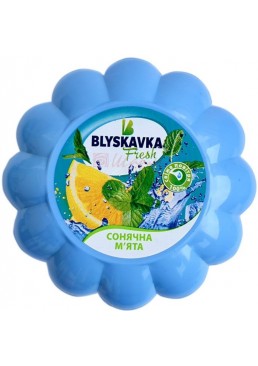 Гелевий освіжувач Blyskavka Fresh Сонячна М'ята, 1 шт