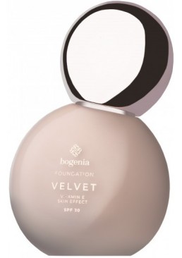 Тональна основа з матуючим ефектом Bogenia Velvet BG602.004 Golden beige, 30 мл