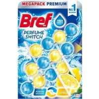 Туалетні блоки для унітазу Bref Perfume Switch Зміна Аромату Marine-Citrus, 50х3 шт