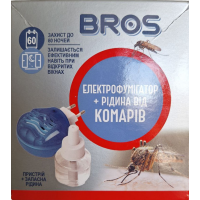 Електрофумігатор Bros + рідина проти комарів 60 ночей, 40 мл