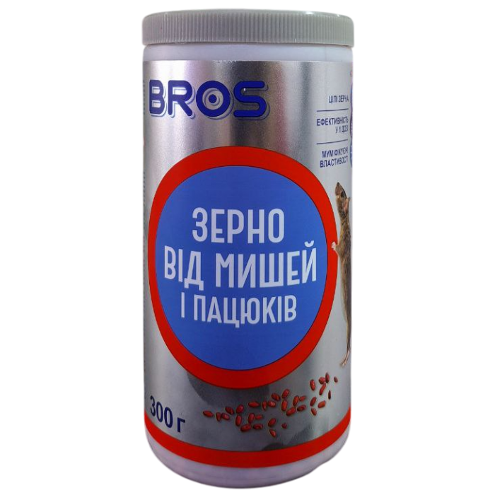 Зерно Bros против мышей и крыс, 300 г - 