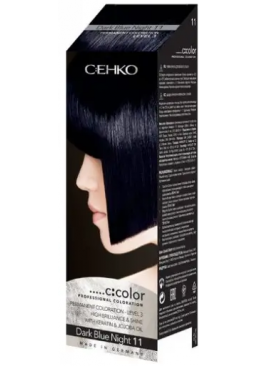 Крем-фарба C:EHKO З:COLOR 11 синя ніч