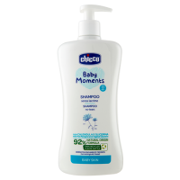 Шампунь для волосся Chicco Baby Moments для дітей 0м+, 500 мл