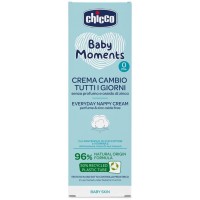 Крем захисний під підгузок Chicco Baby Moments з пантенолом, 100 мл