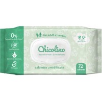 Салфетки влажные Chicolino Алоэ Вера для взрослых и детей, 72 шт