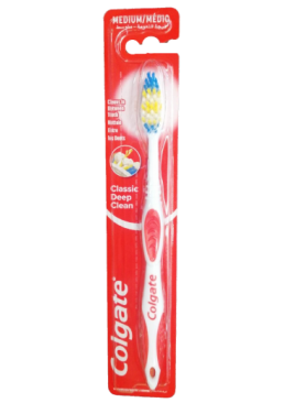 Зубная щетка Colgate Classic Deep Clean Medium, 1 шт