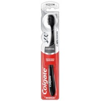 Зубная щетка Colgate 360 Charcoal (медиум), 1 шт