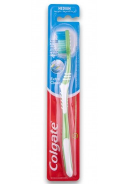 Зубна щітка середньої жорсткості Colgate Extra Clean Medium