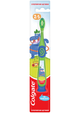Зубна щітка дитяча Colgate для дітей 2-5 років для дбайливого чищення 