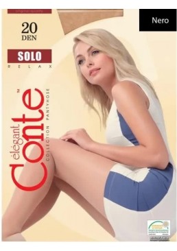 Колготки Conte Solo 20 den Nero, 4 размер