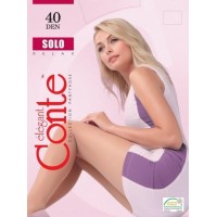 Колготки Conte Solo 40 Den Nero, 5 розмір