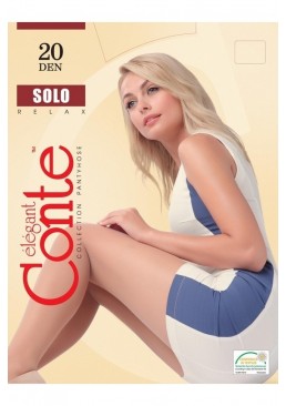 Колготки Conte Solo 20 Den Grafit, 4 размер