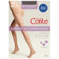 Колготки Conte Active Soft 20 den Grafit, 2 размер