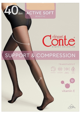 Колготки Conte Active 40 Den Natural, 3 размер